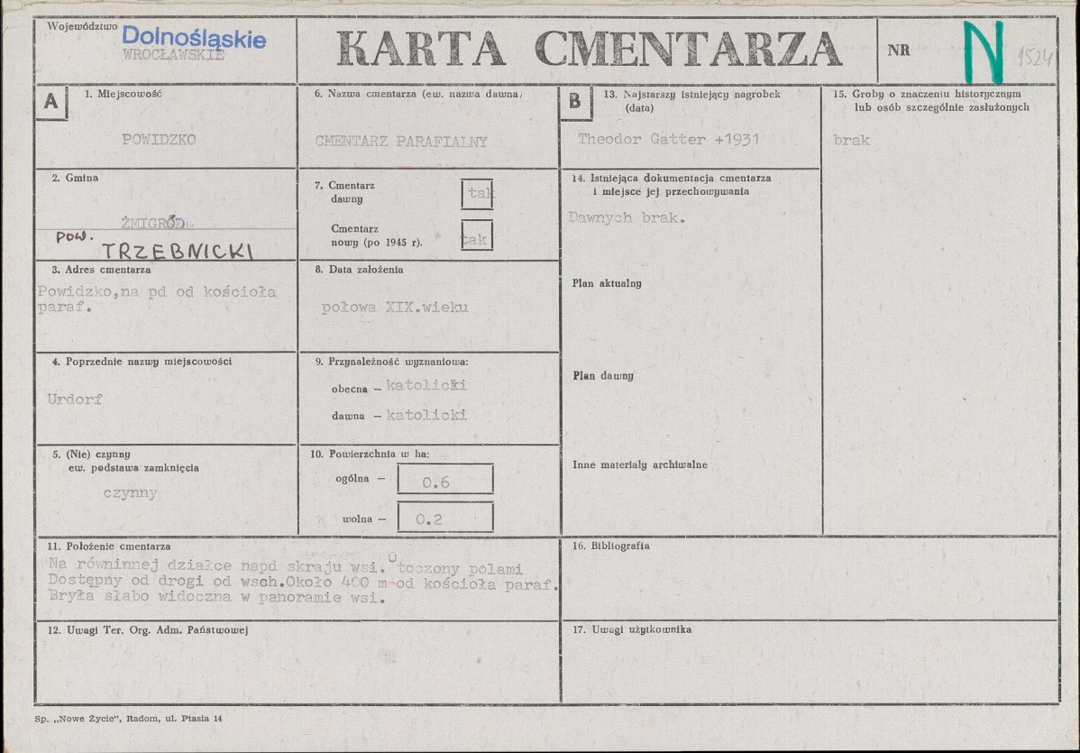 Karta cmentarza, skan nr 1