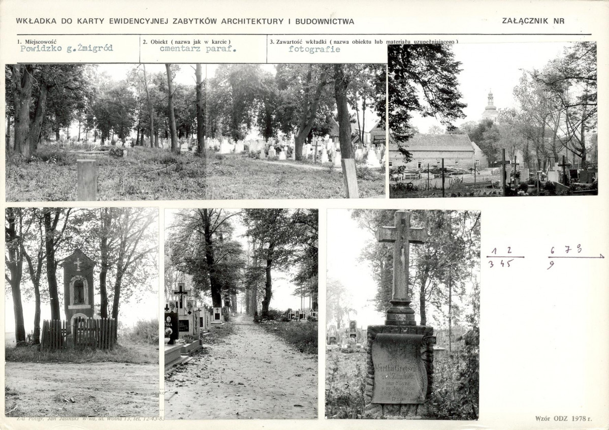 Karta cmentarza, skan nr 5