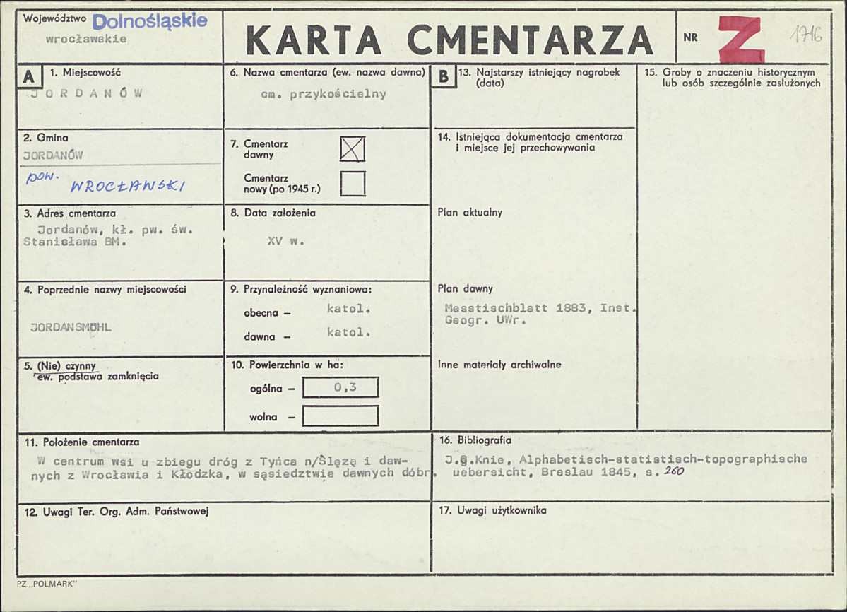 Karta cmentarza, skan nr 1