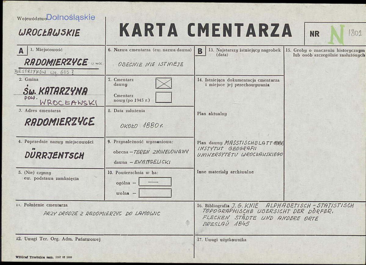 Karta cmentarza, skan nr 1