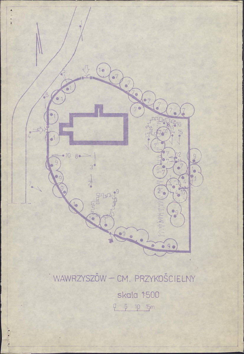 Karta cmentarza, skan nr 3