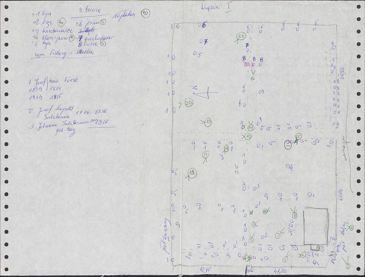 Karta cmentarza, skan nr 9