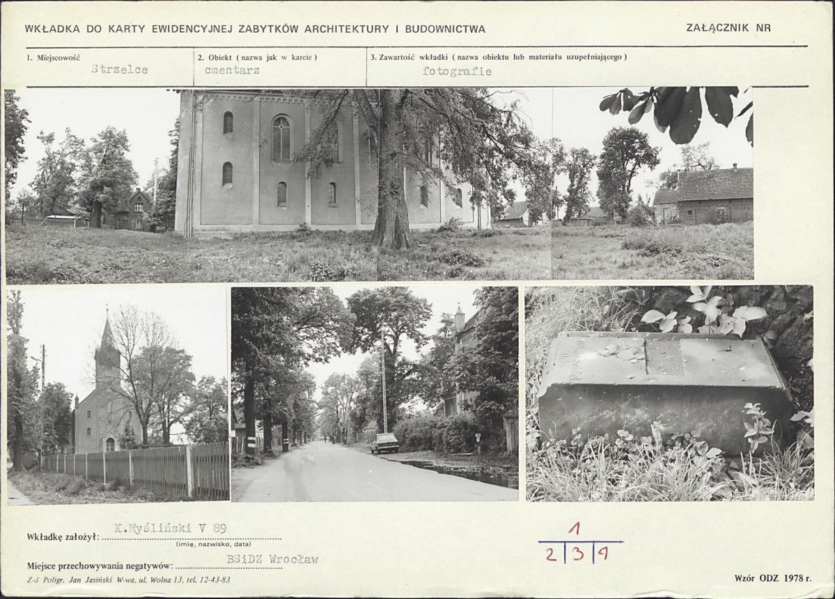 Karta cmentarza, skan nr 5