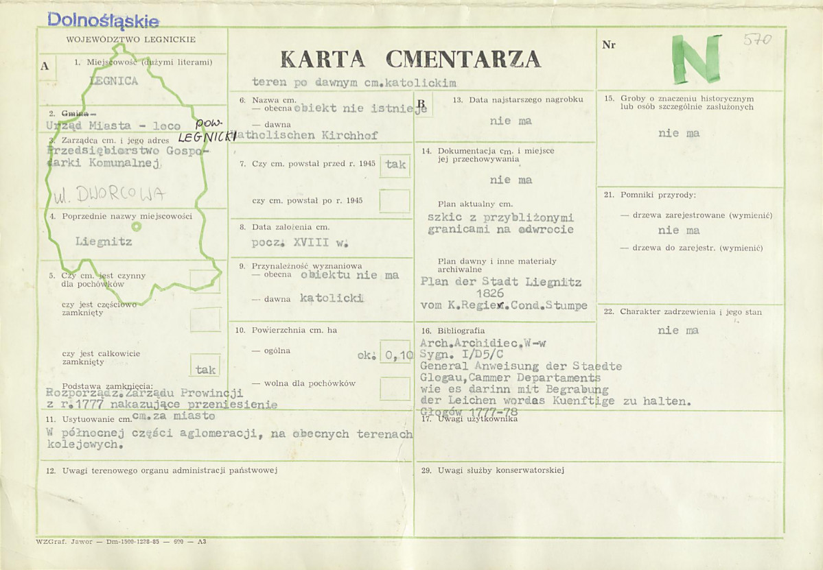 Karta cmentarza, skan nr 1