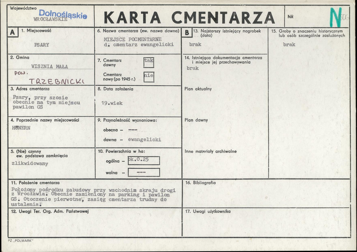 Karta cmentarza, skan nr 1