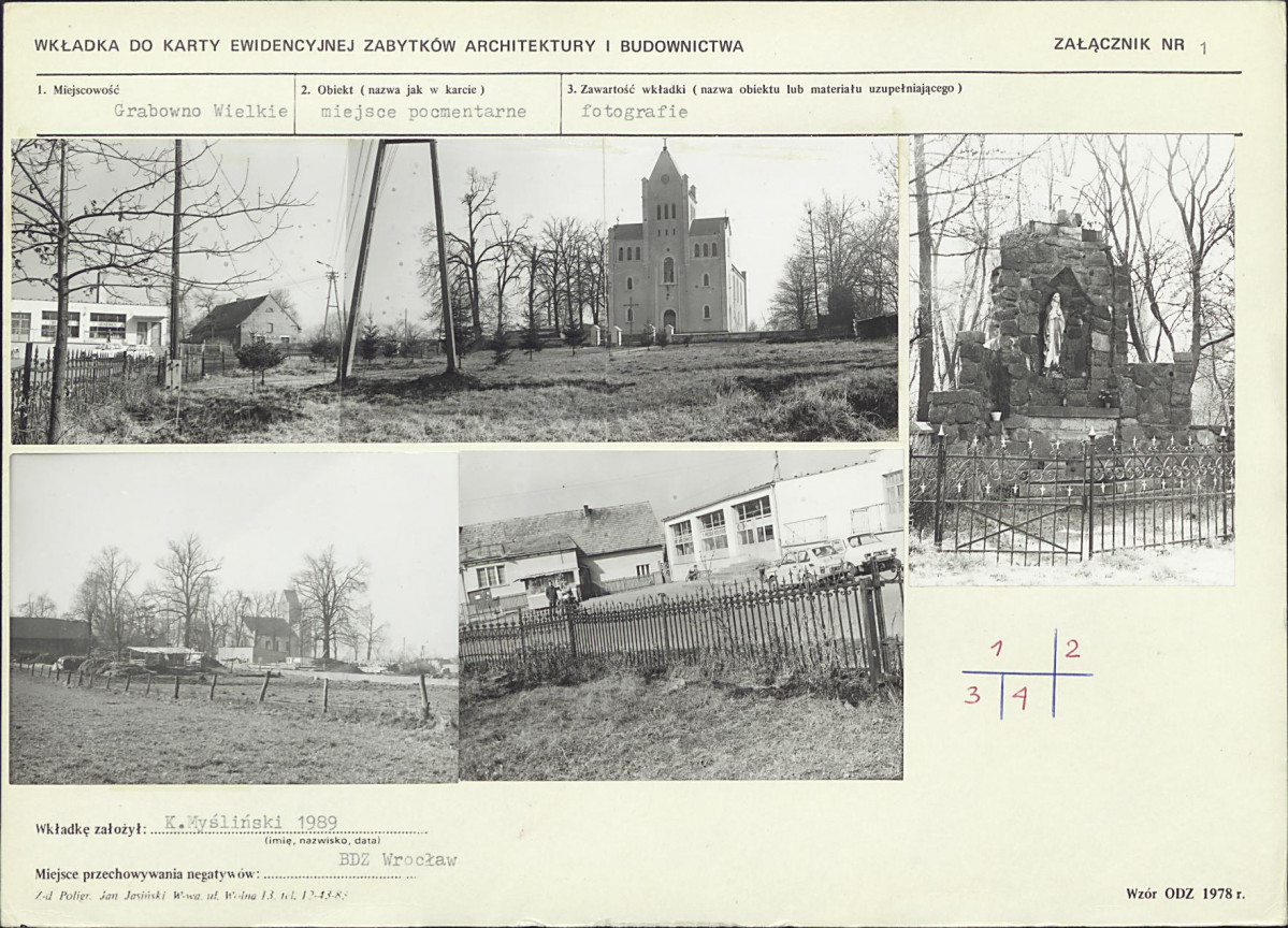 Karta cmentarza, skan nr 5