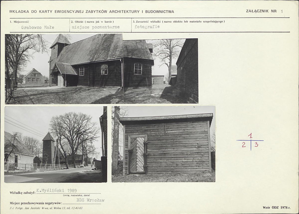 Karta cmentarza, skan nr 5