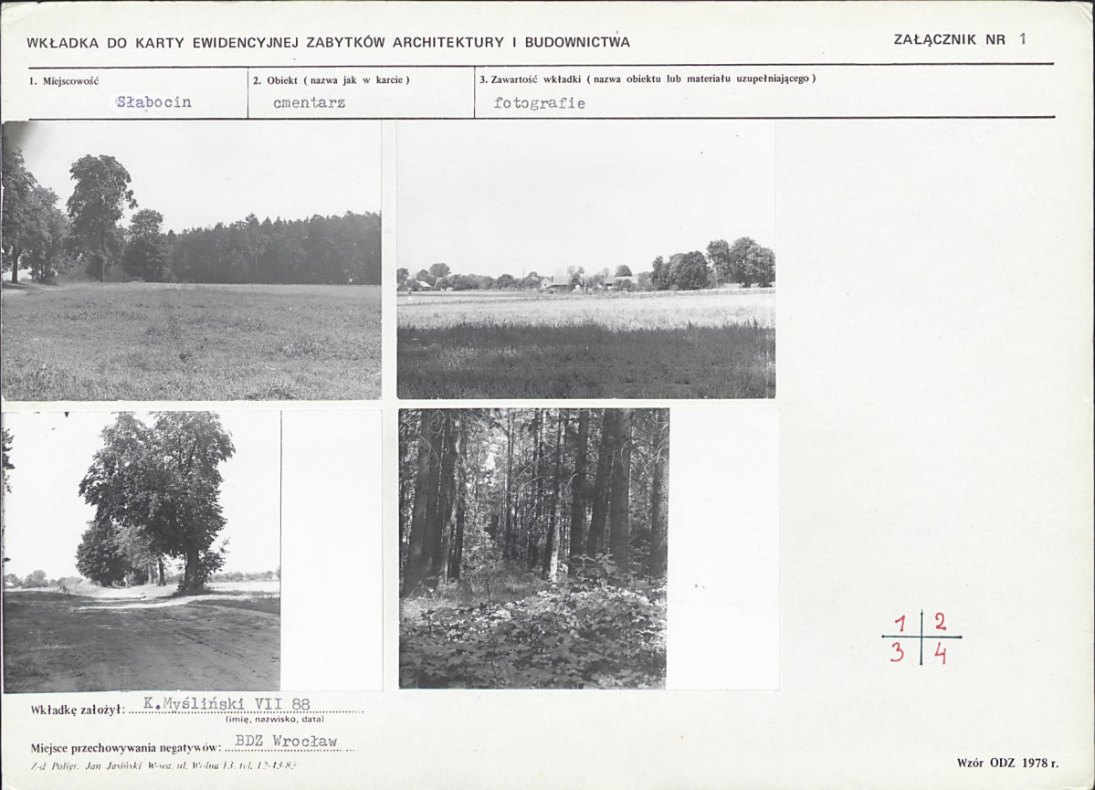 Karta cmentarza, skan nr 6