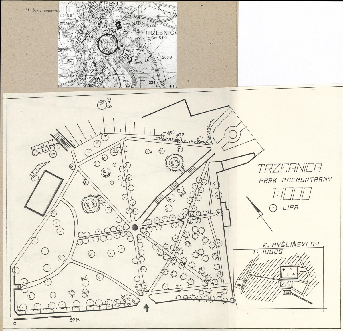 Karta cmentarza, skan nr 3