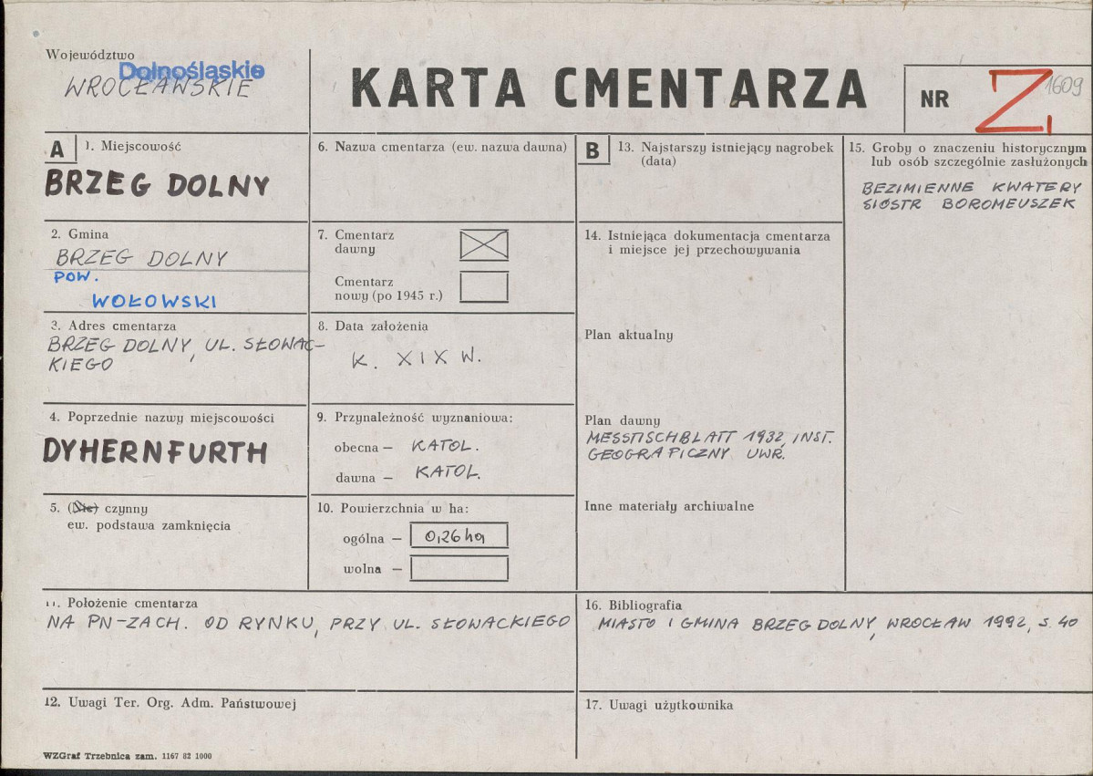 Karta cmentarza, skan nr 1