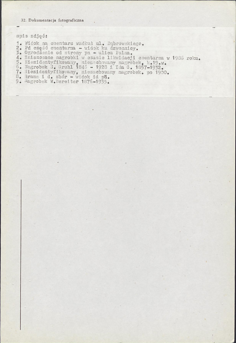 Karta cmentarza, skan nr 5