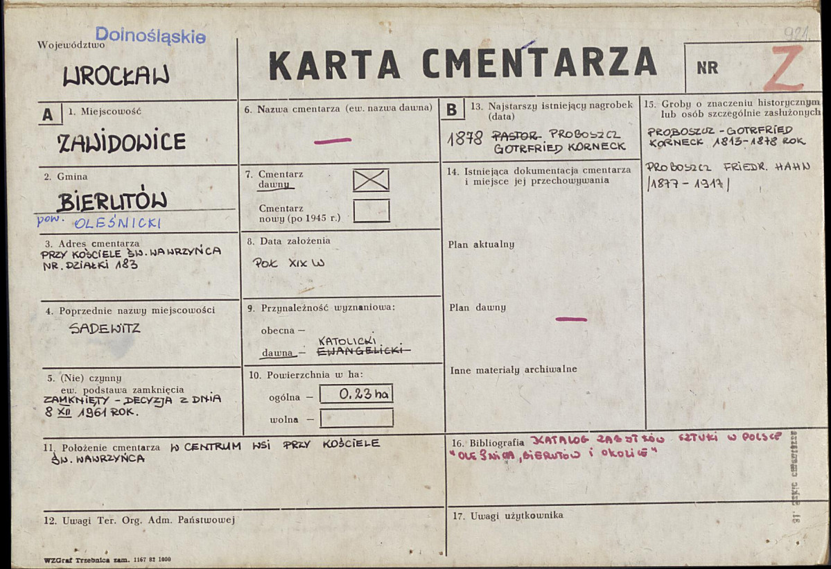 Karta cmentarza, skan nr 1