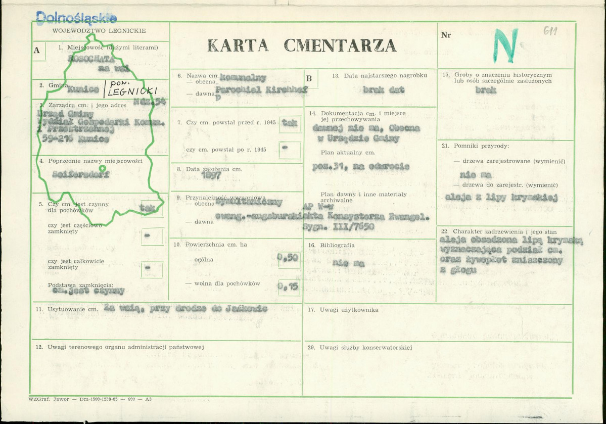 Karta cmentarza, skan nr 1