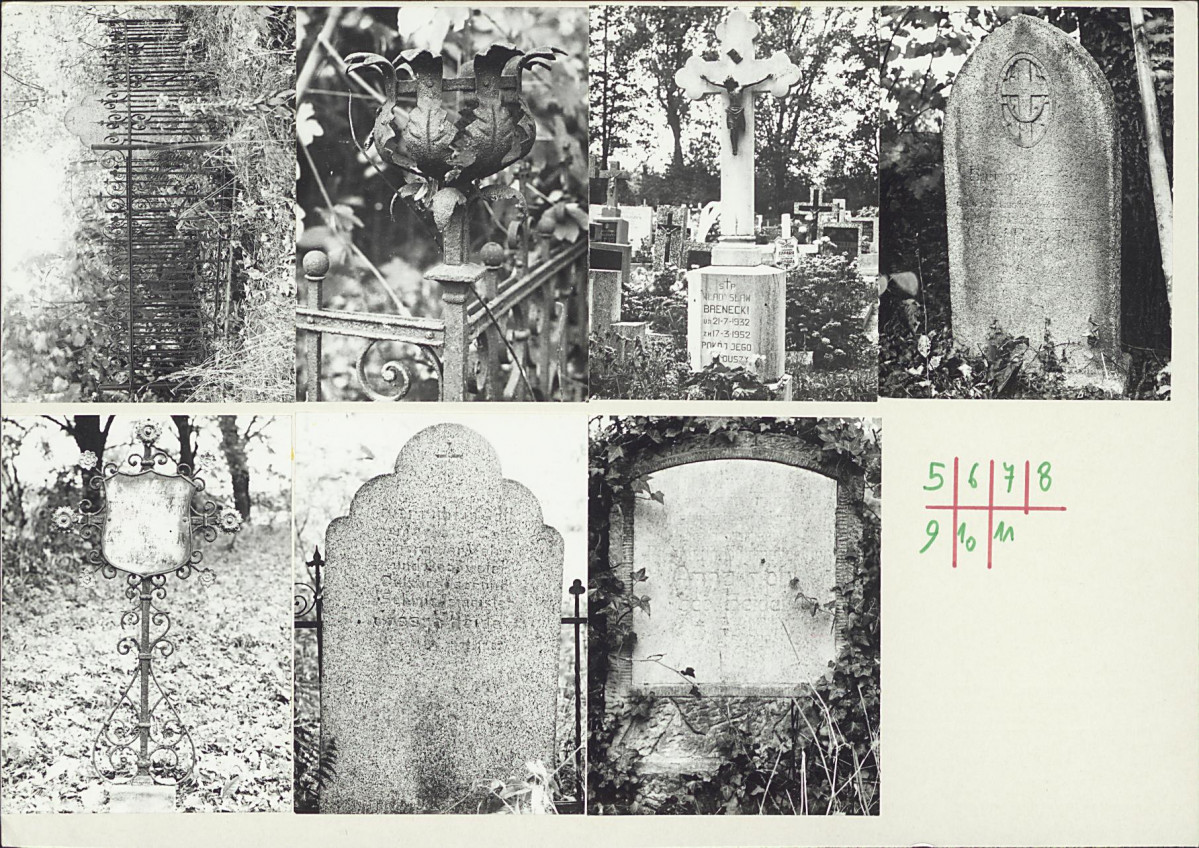 Karta cmentarza, skan nr 6