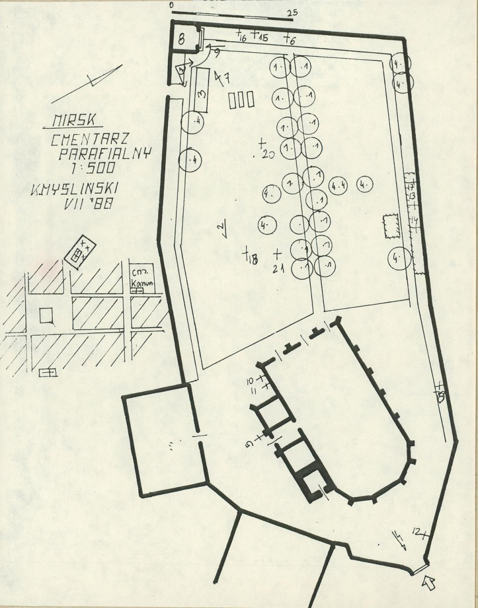 Karta cmentarza, skan nr 3