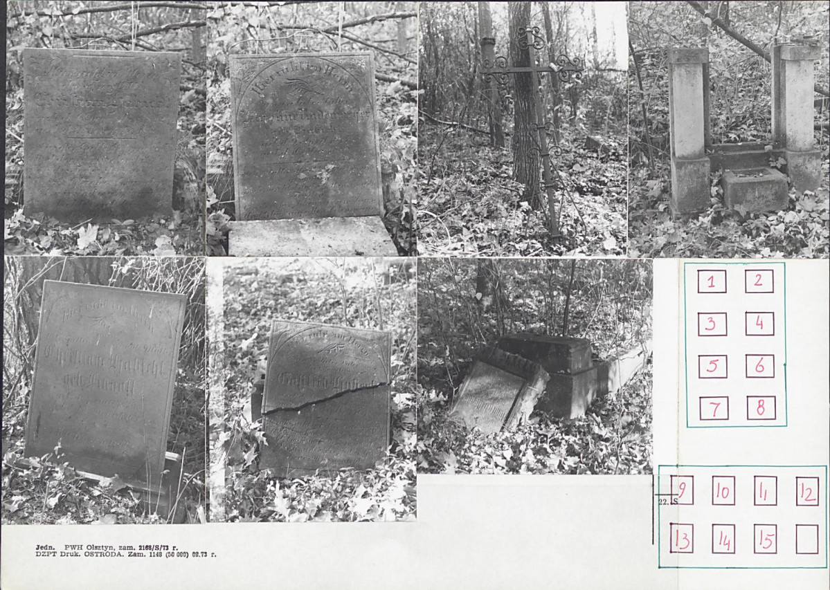 Karta cmentarza, skan nr 6