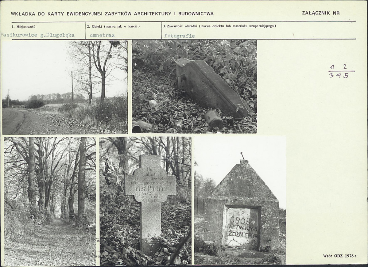 Karta cmentarza, skan nr 5