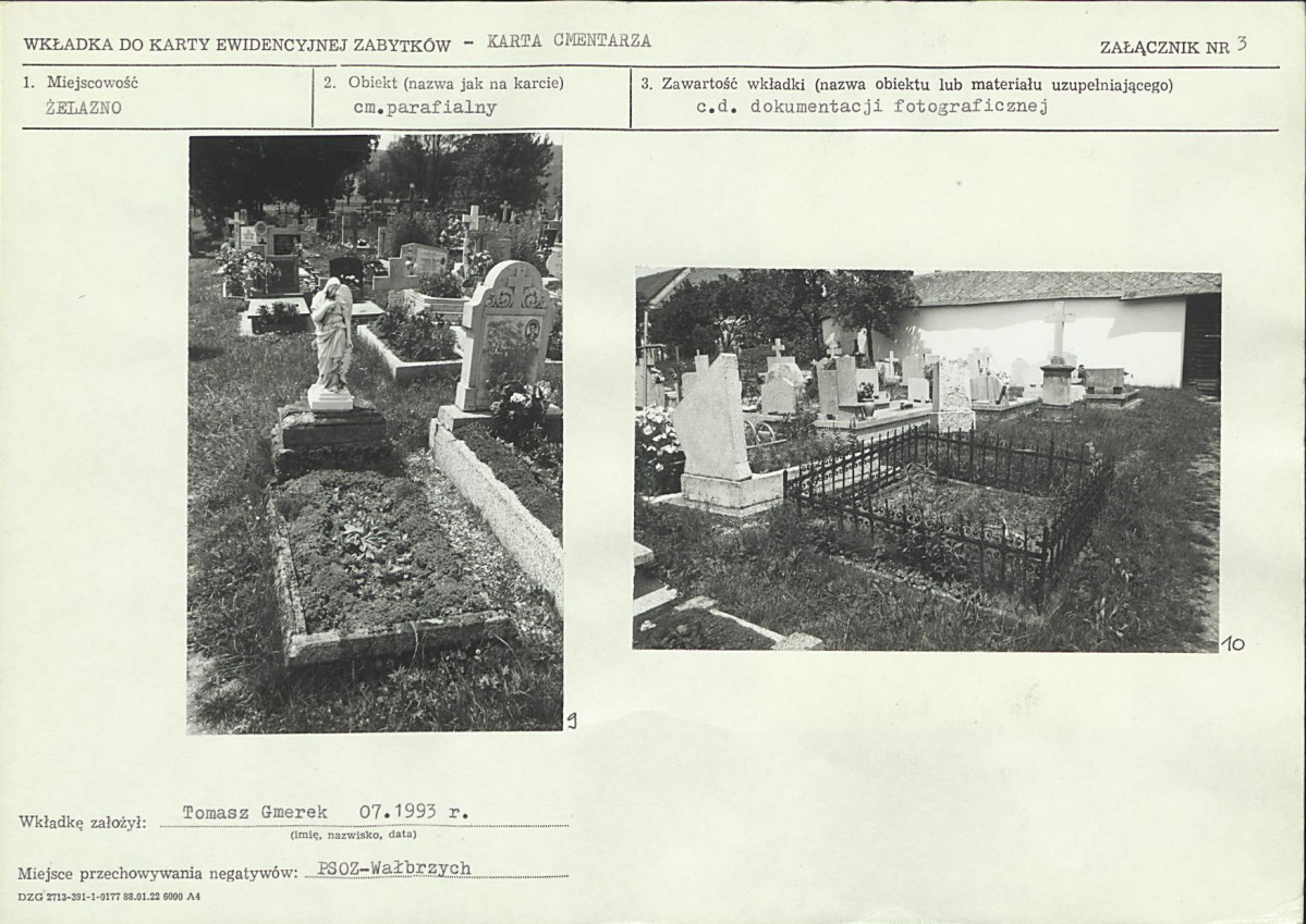Karta cmentarza, skan nr 7