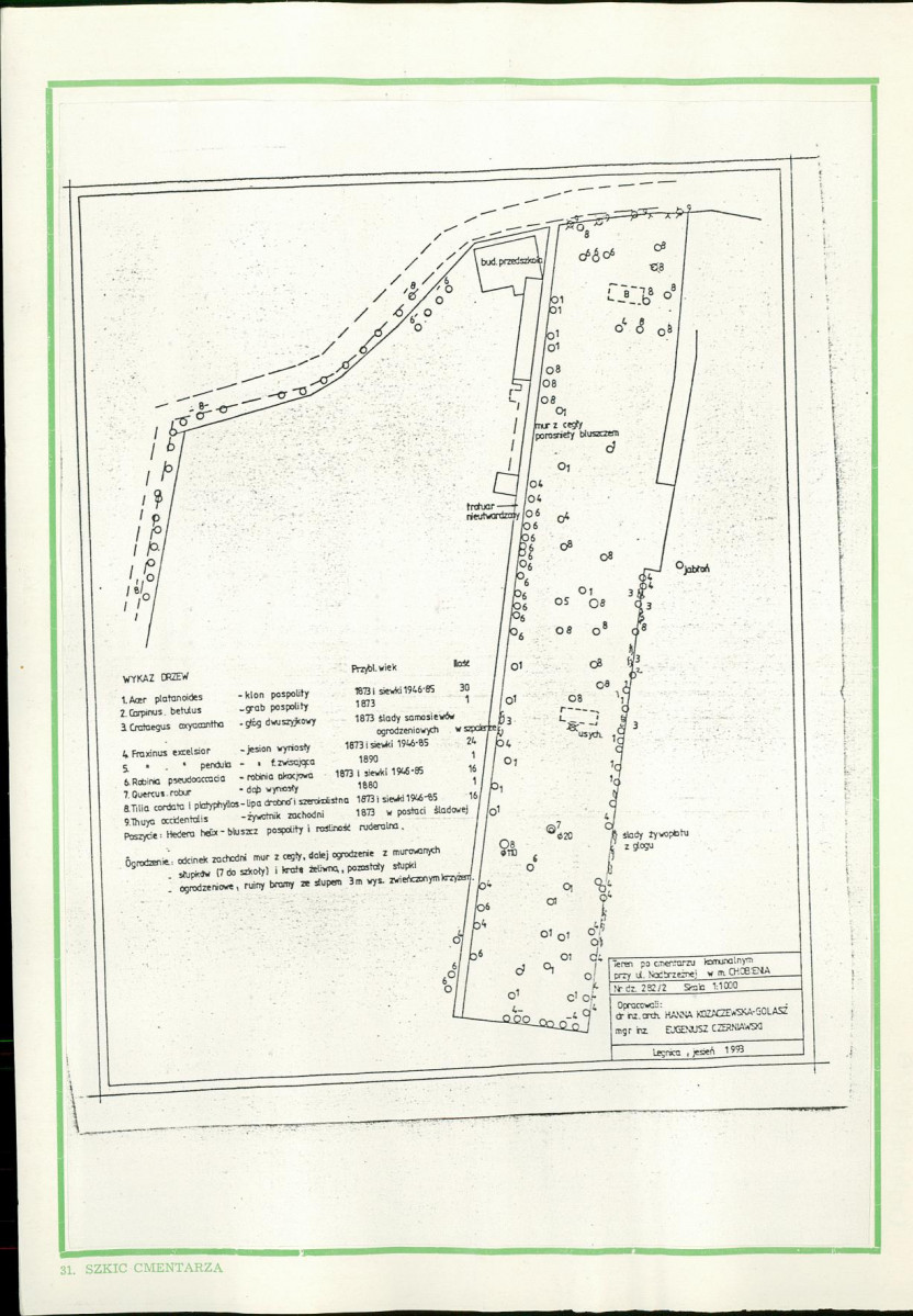 Karta cmentarza, skan nr 3