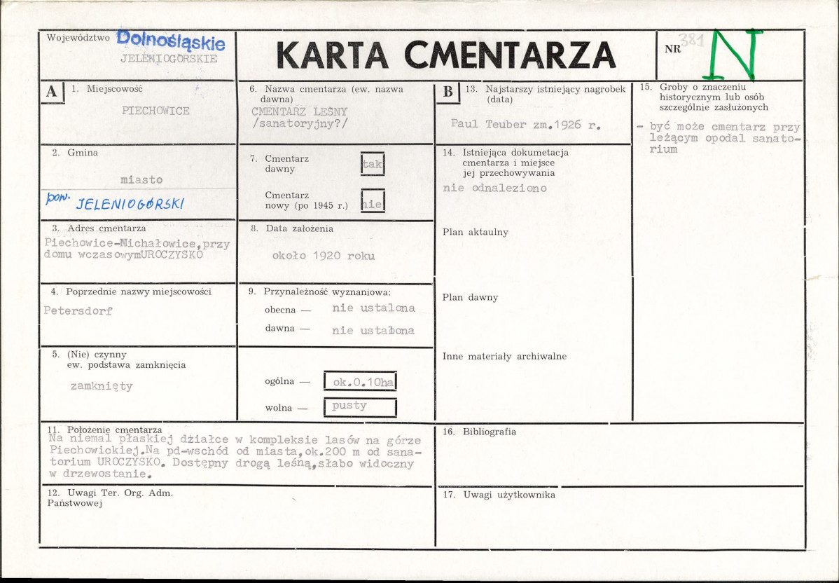 Karta cmentarza, skan nr 1