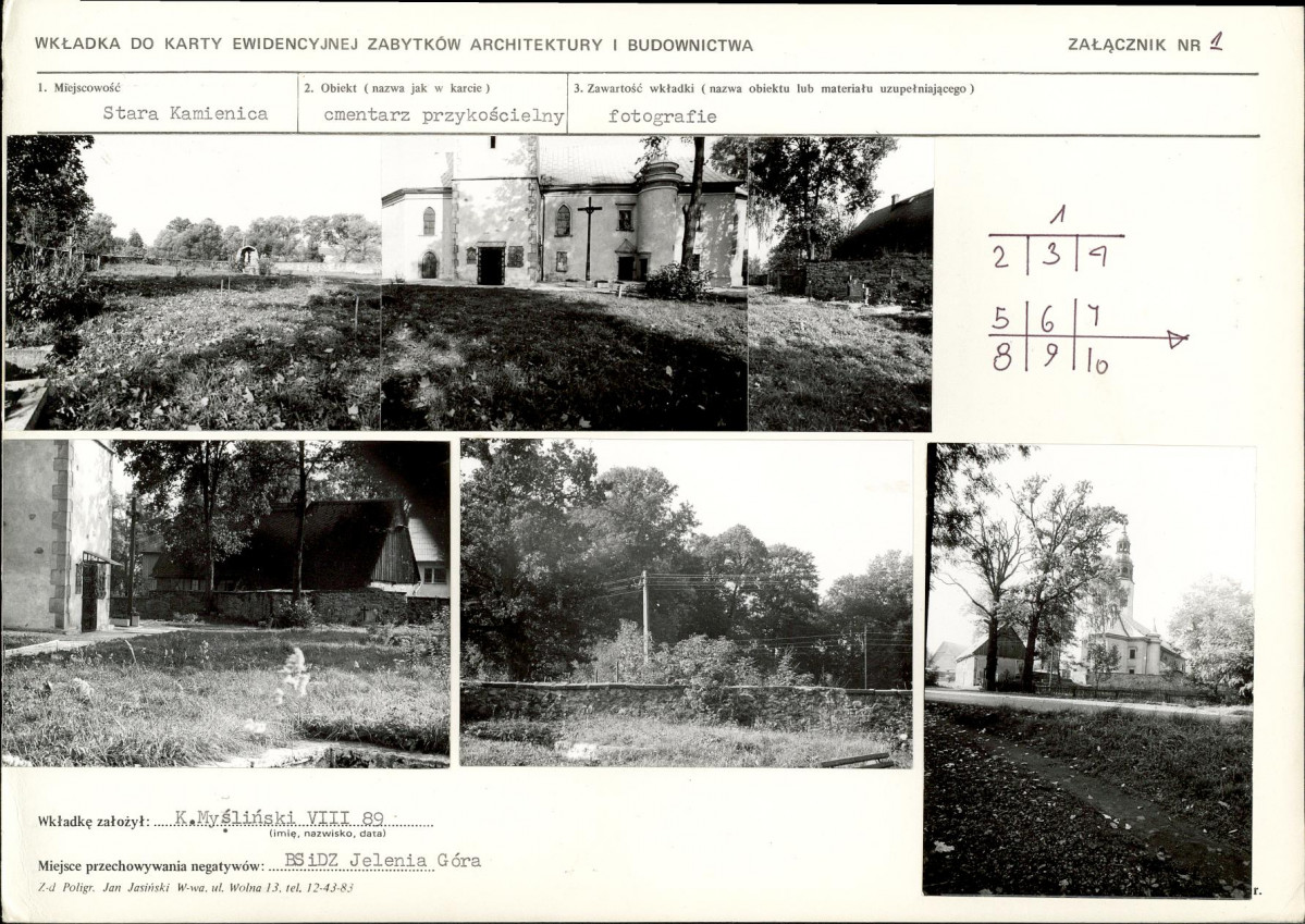 Karta cmentarza, skan nr 5