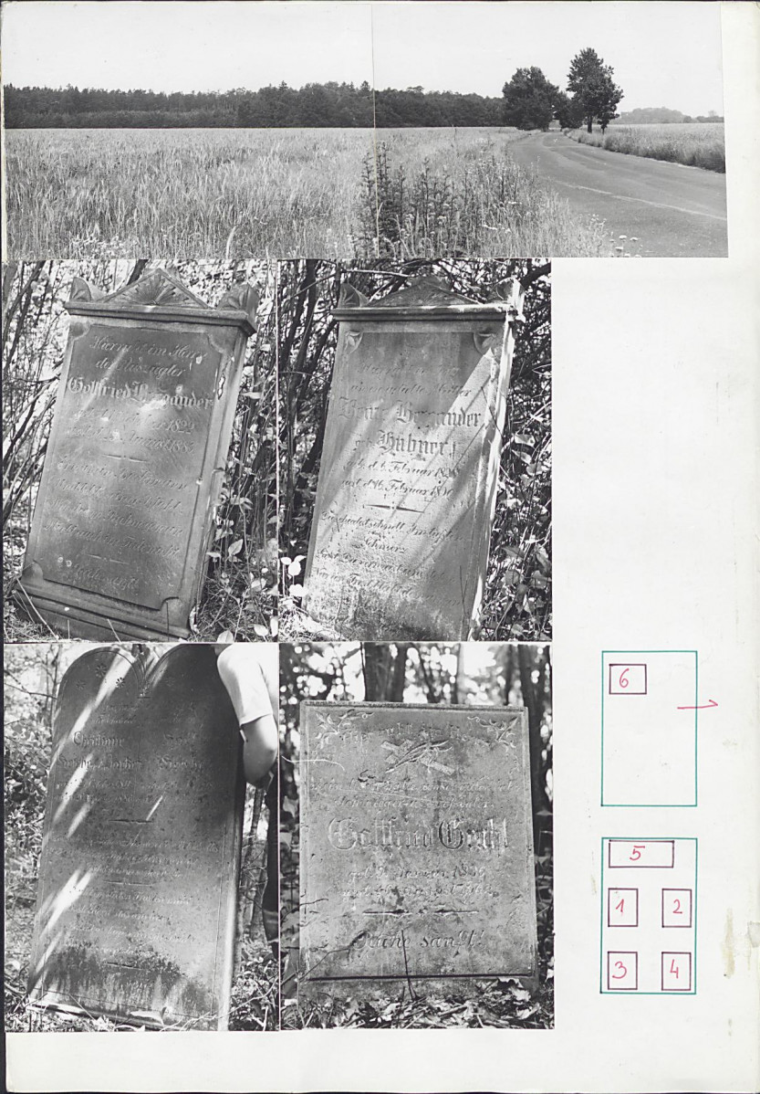 Karta cmentarza, skan nr 6