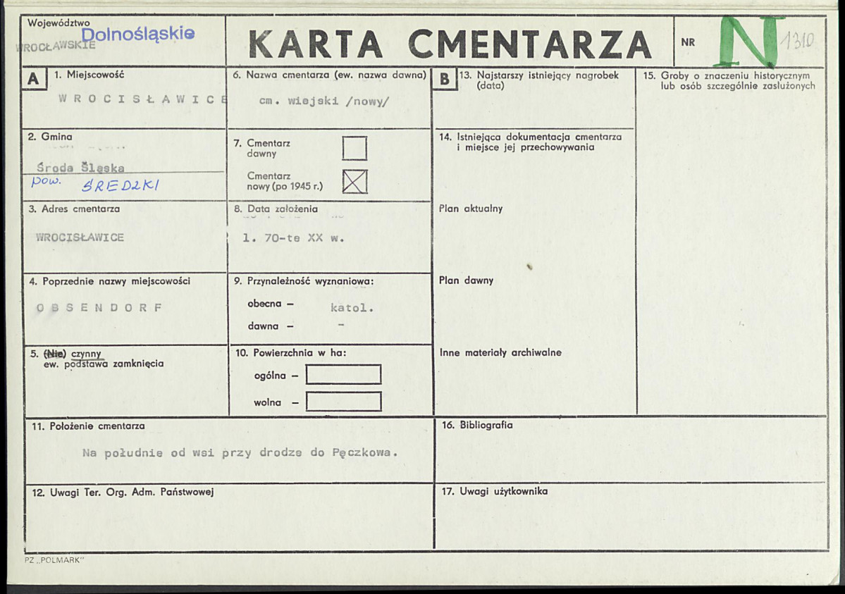 Karta cmentarza, skan nr 1