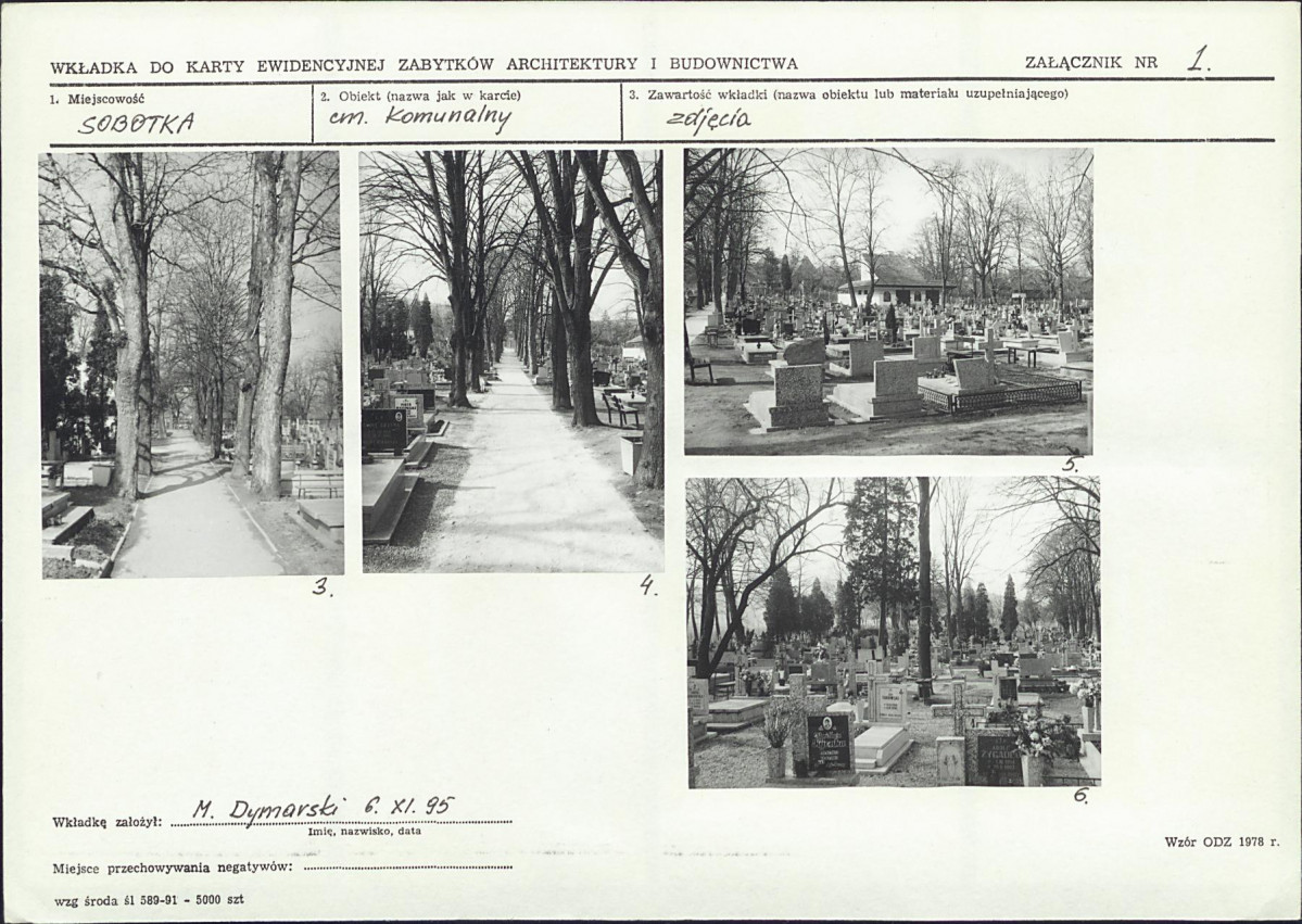 Karta cmentarza, skan nr 7