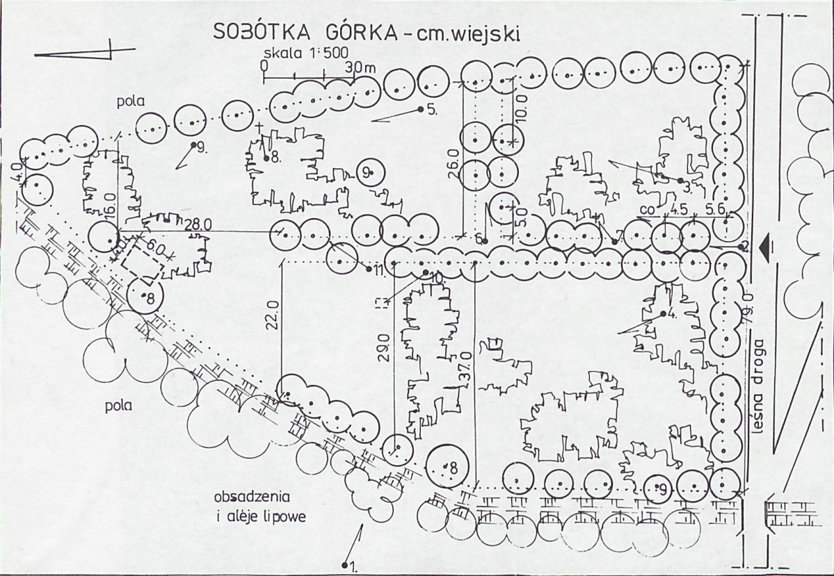 Karta cmentarza, skan nr 3