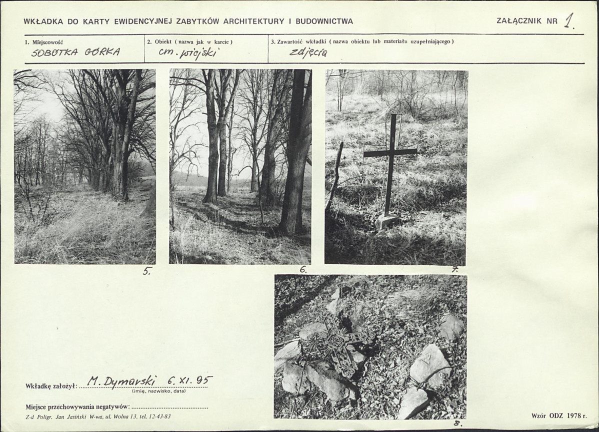Karta cmentarza, skan nr 7