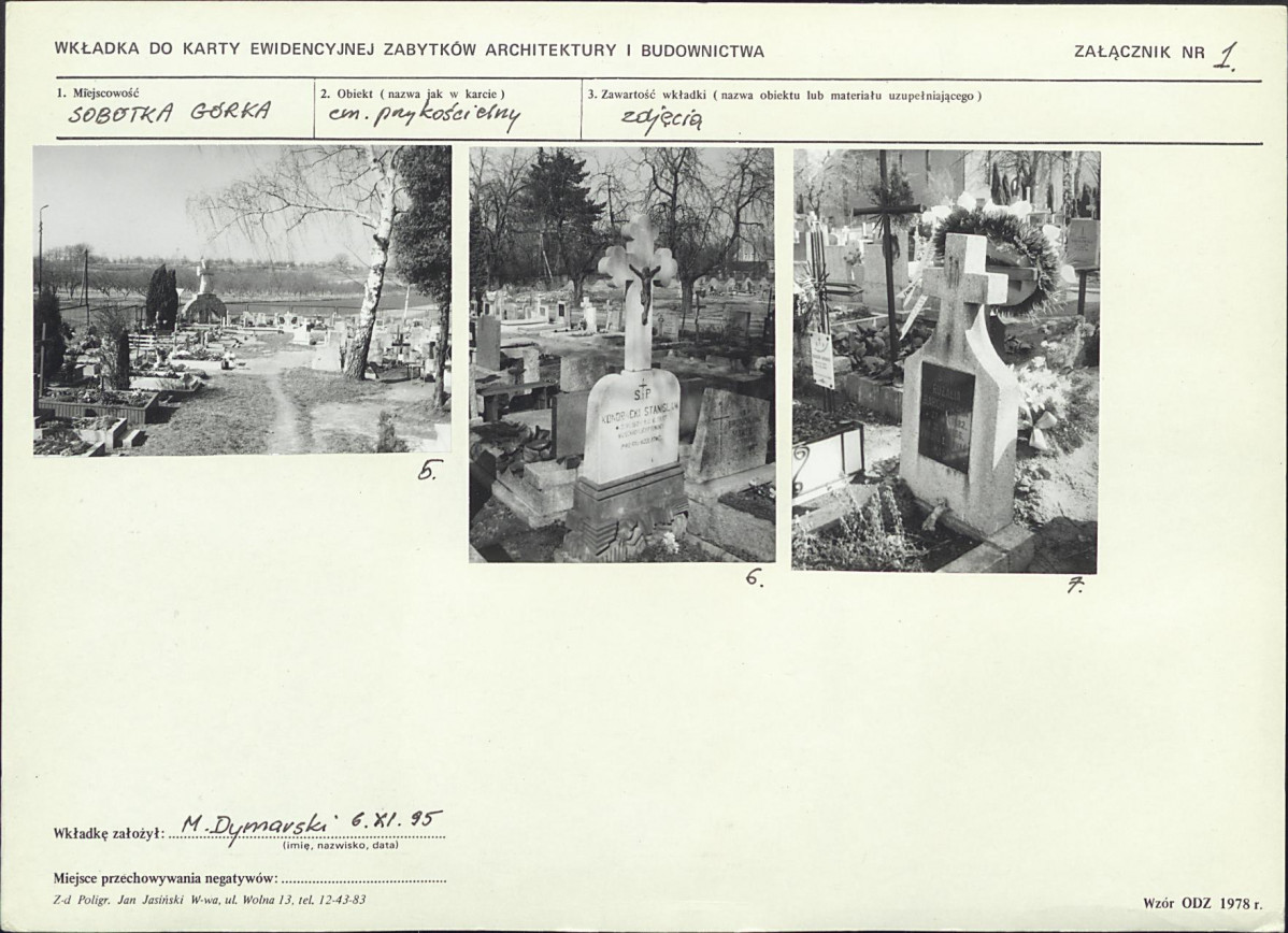 Karta cmentarza, skan nr 7