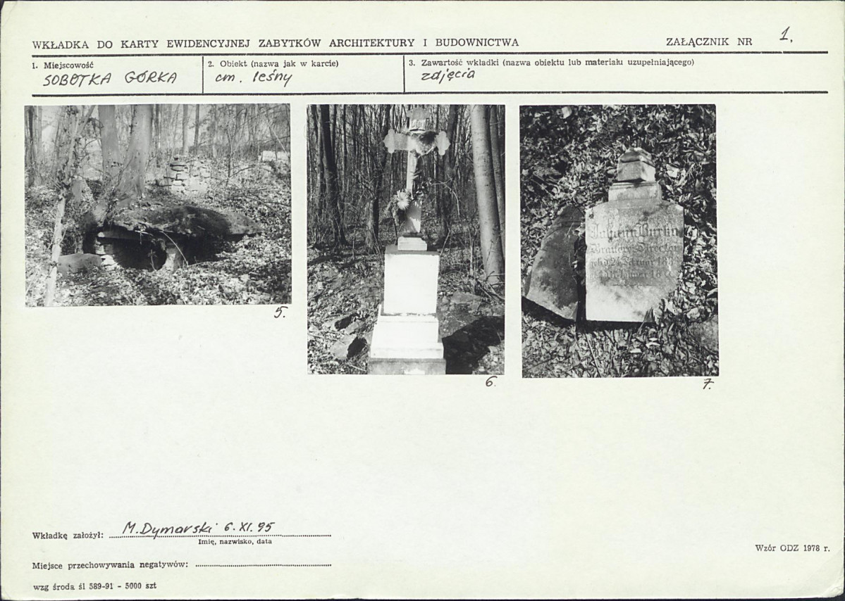 Karta cmentarza, skan nr 7