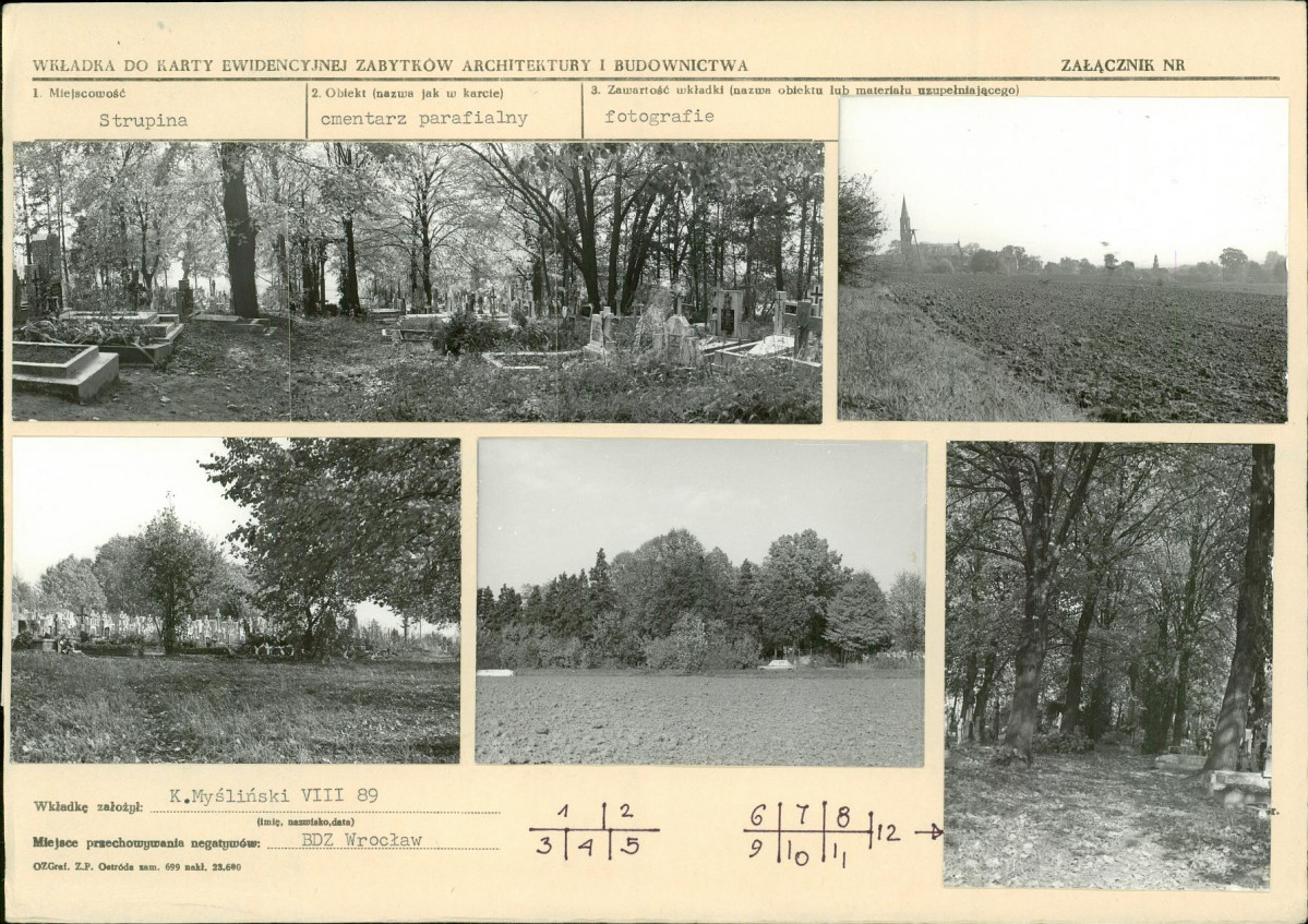 Karta cmentarza, skan nr 5