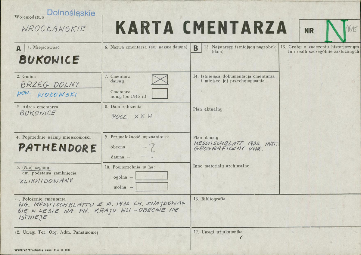 Karta cmentarza, skan nr 1