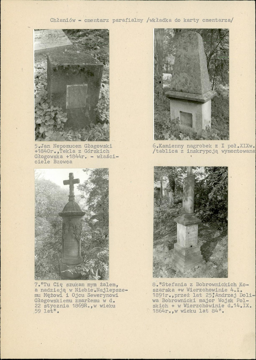 Karta cmentarza, skan nr 6