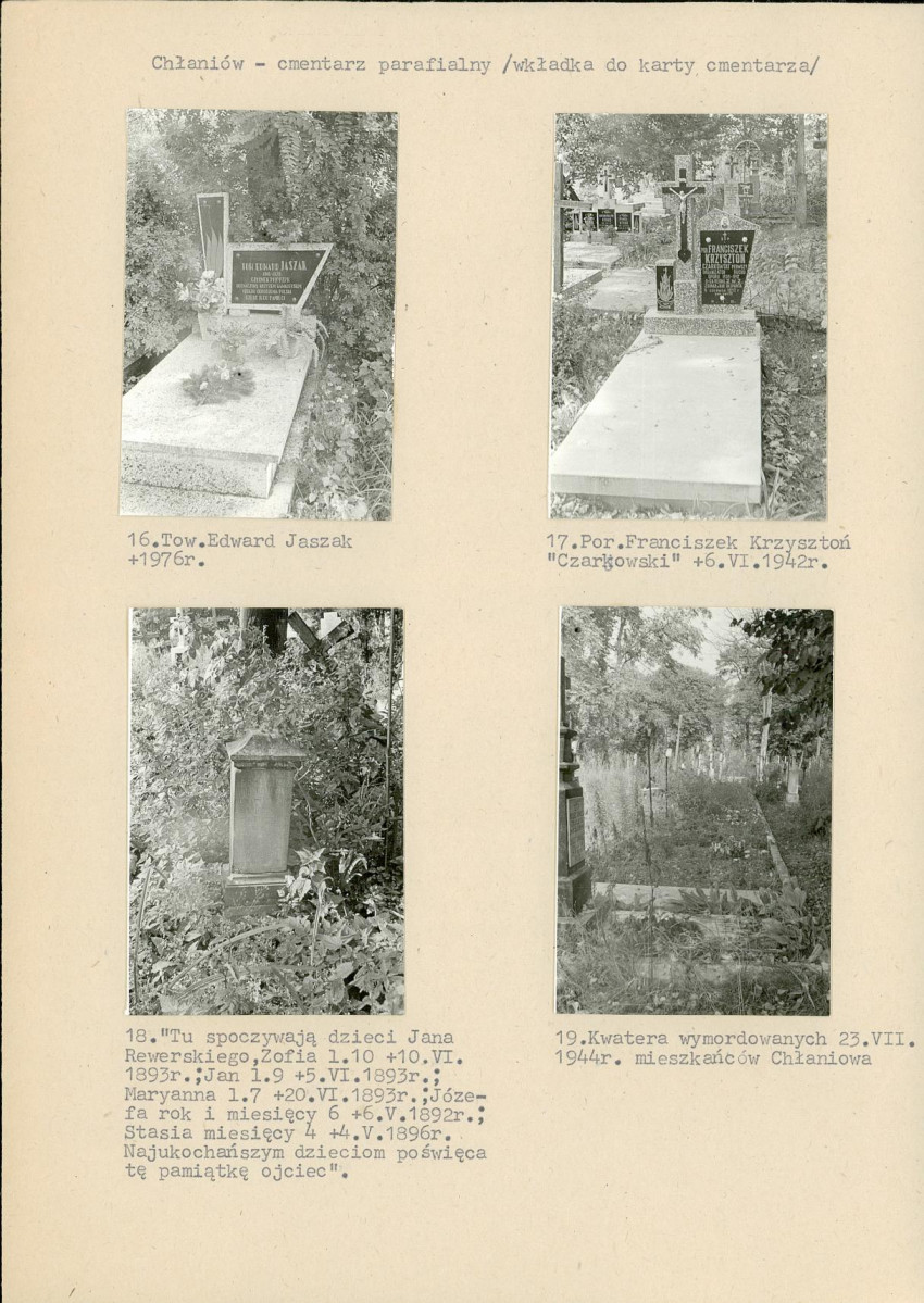 Karta cmentarza, skan nr 9