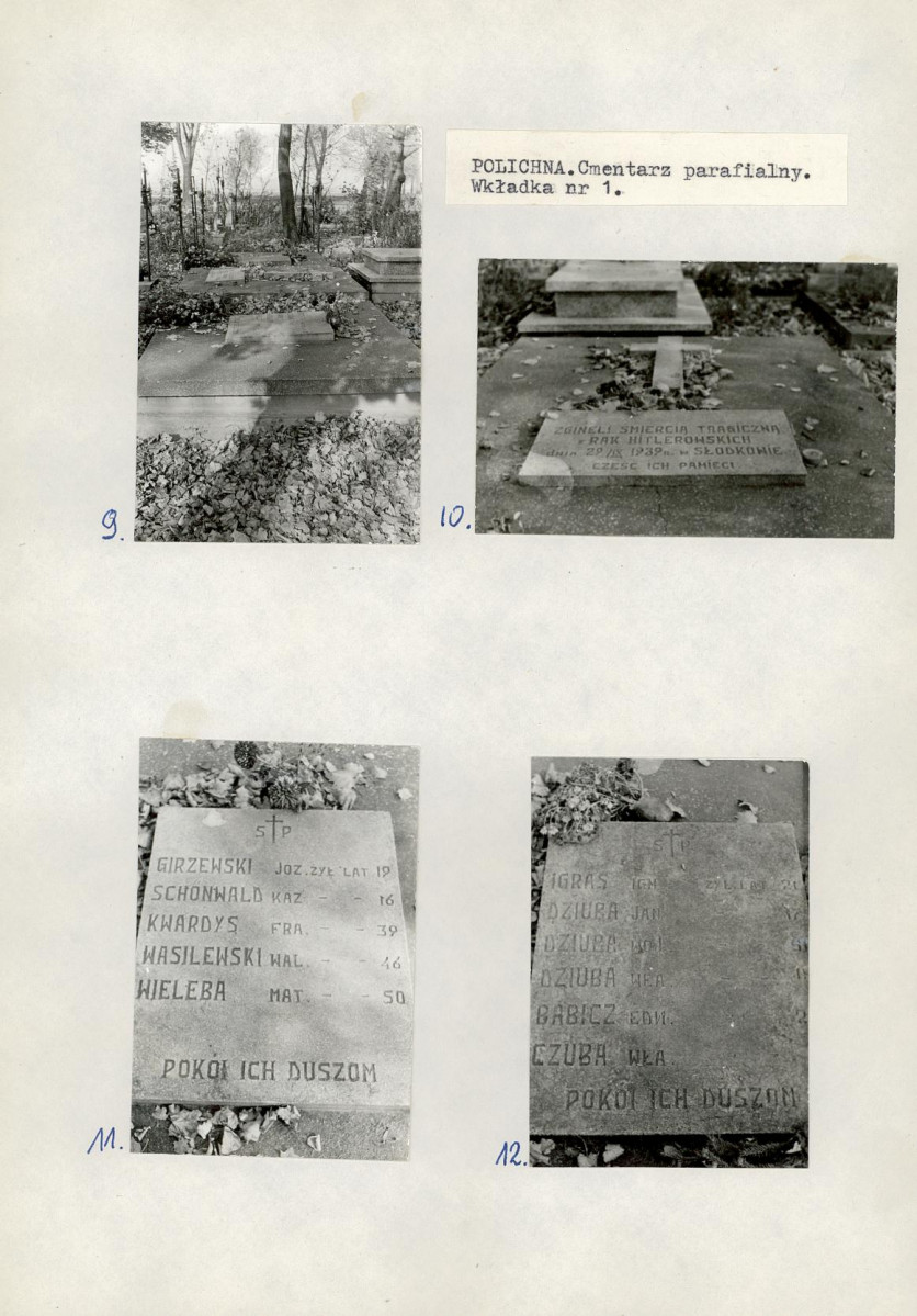 Karta cmentarza, skan nr 5