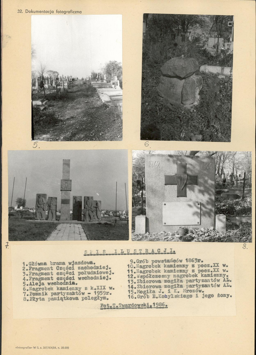 Karta cmentarza, skan nr 5