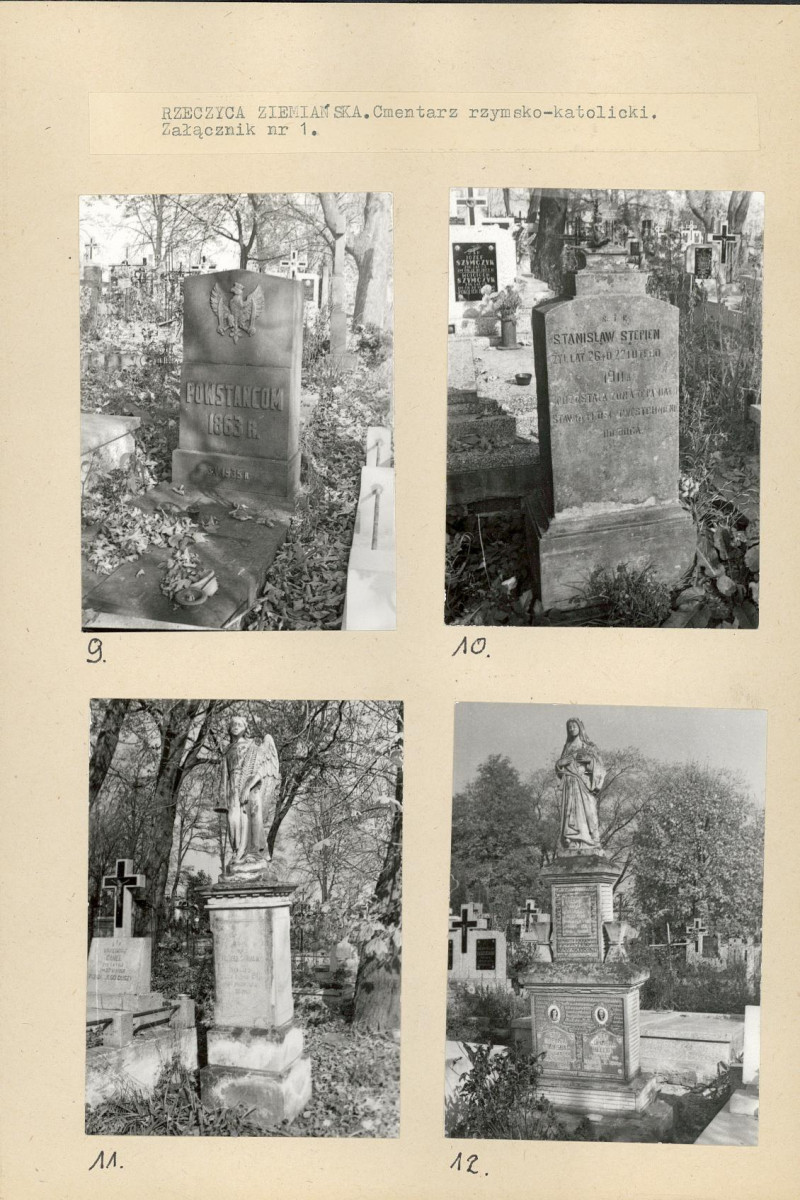 Karta cmentarza, skan nr 6