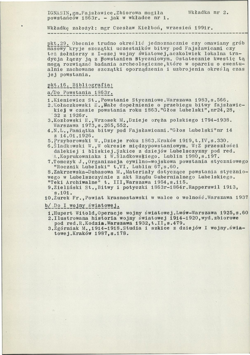 KC - Karta cmentarza, skan nr 6