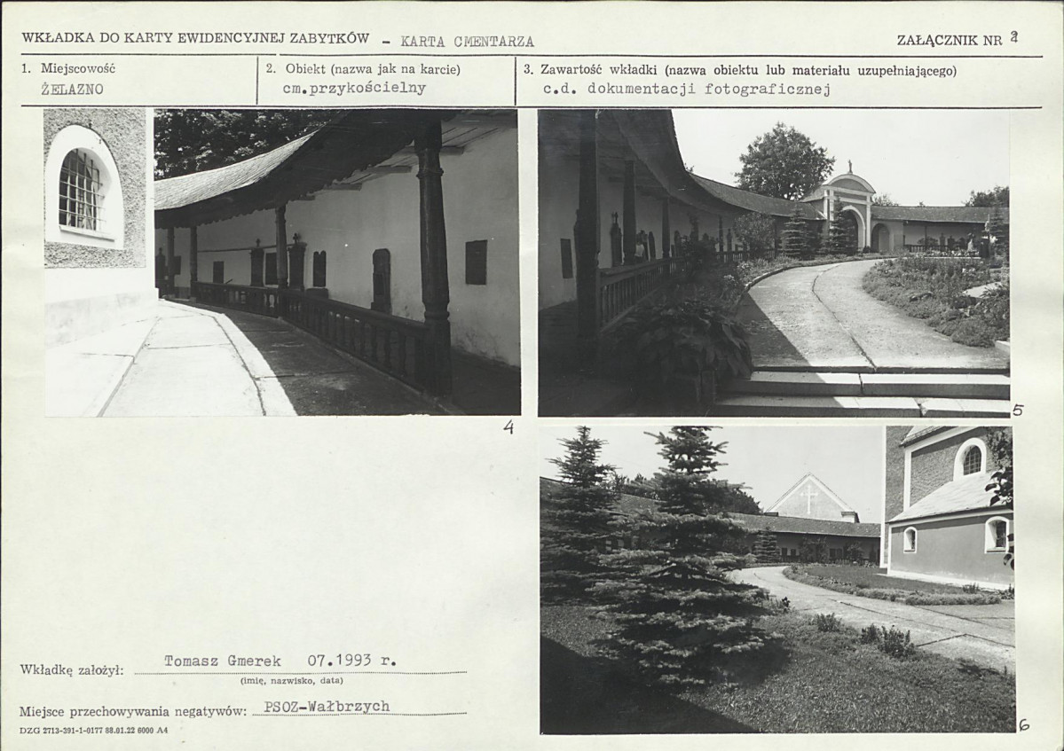Karta cmentarza, skan nr 6
