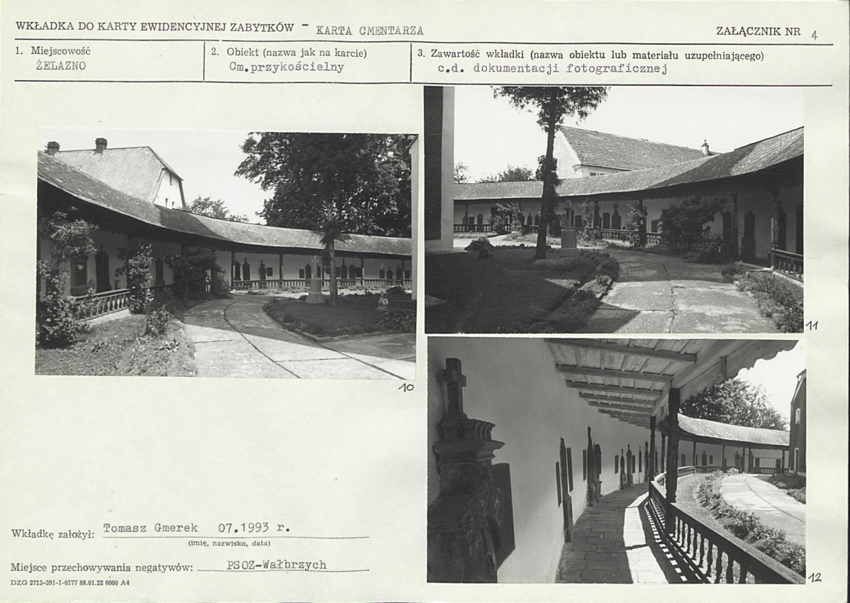 Karta cmentarza, skan nr 8