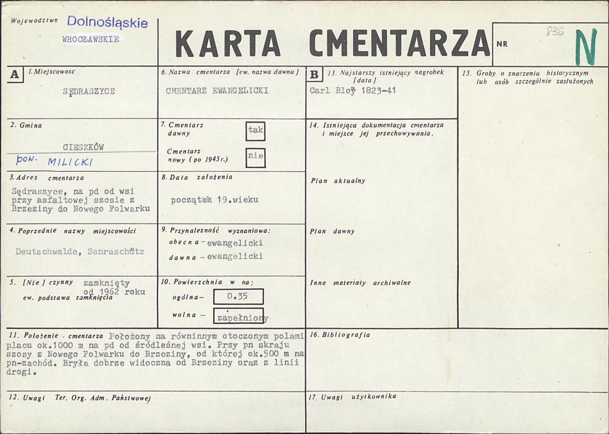 Karta cmentarza, skan nr 1