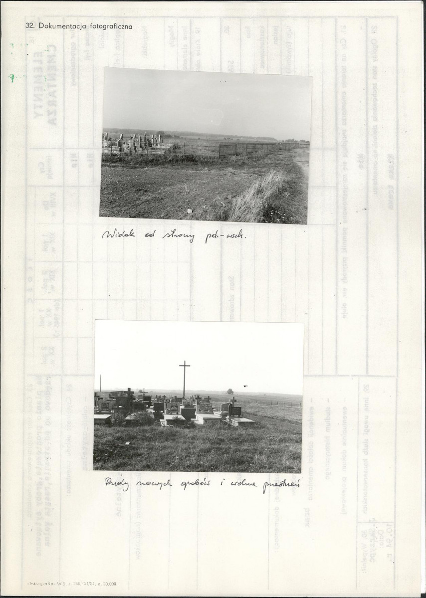 Karta cmentarza, skan nr 4