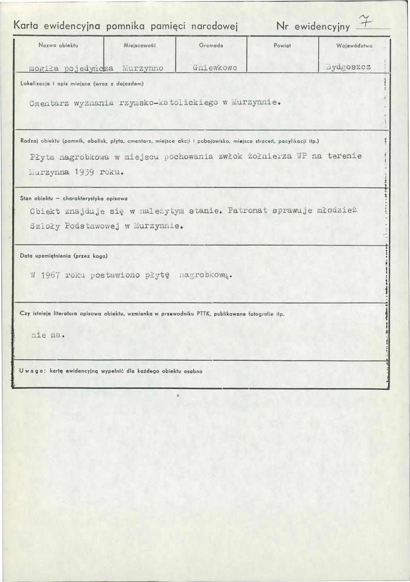 KC - Karta cmentarza, skan nr 5