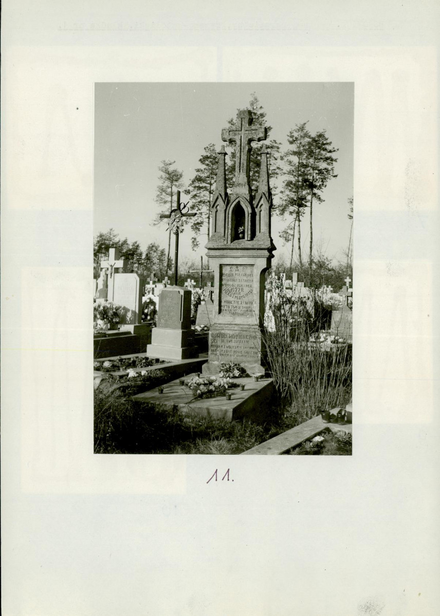 Karta cmentarza, skan nr 6