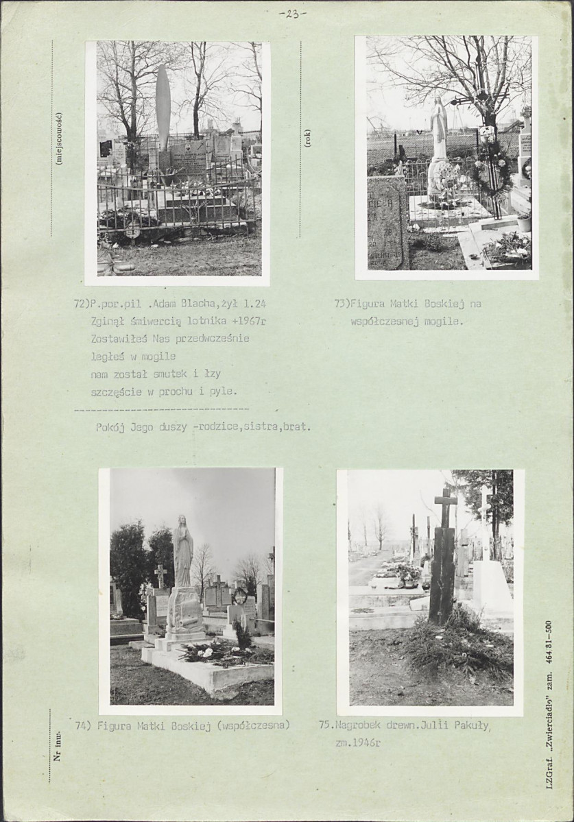 Karta cmentarza, skan nr 30