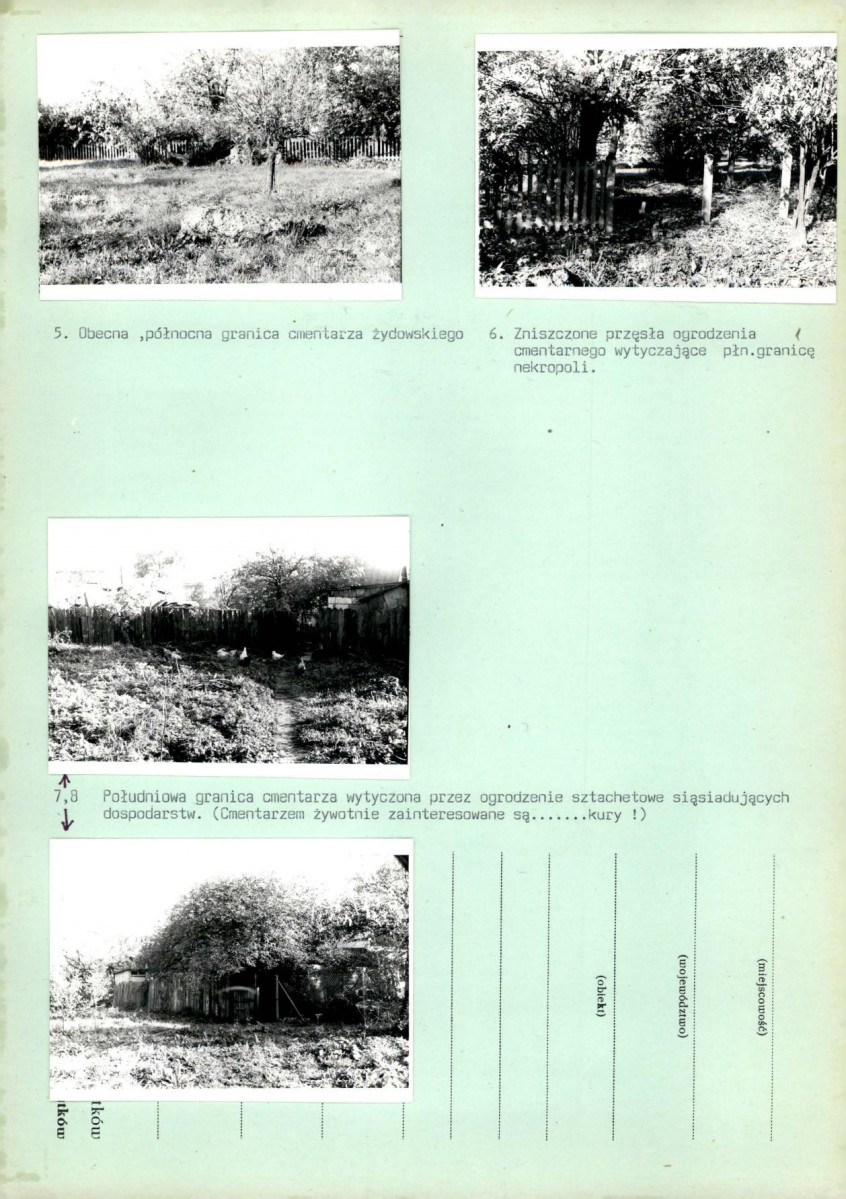 Karta cmentarza, skan nr 5