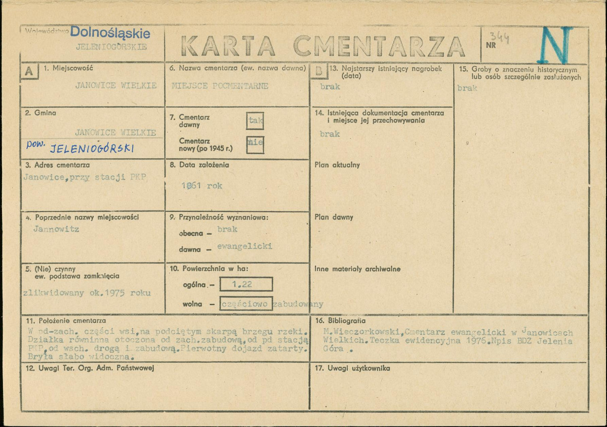 Karta cmentarza, skan nr 1