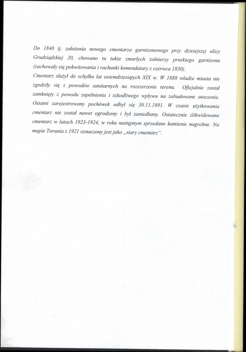 Karta cmentarza, skan nr 5